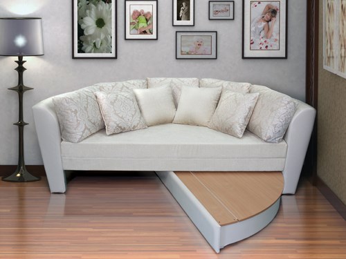 Круглый диван-кровать Смайл в Кемерово - изображение 1